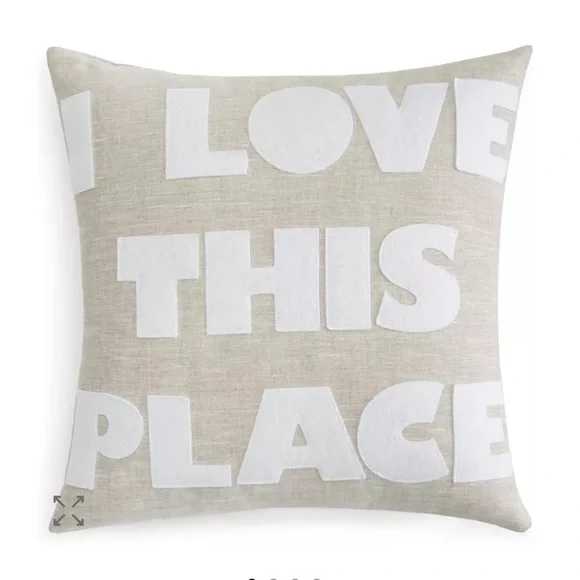 ALEXANDRA FERGUSON I LOVE THIS PLACE Pillow - Picture 1 of 1
